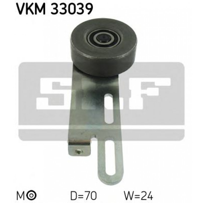 VKM 33039 SKF Натягувач поліклинового ременя
